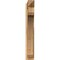 Ekena Millwork Legacy Arts & Crafts Rough Sawn Outlooker, Western Red Cedar, 6"W x 28"D x 40"H OUT06X28X40LEC03RWR - alternate 4